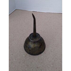 Vintage Eagle Brass Oil Can With Long Spout